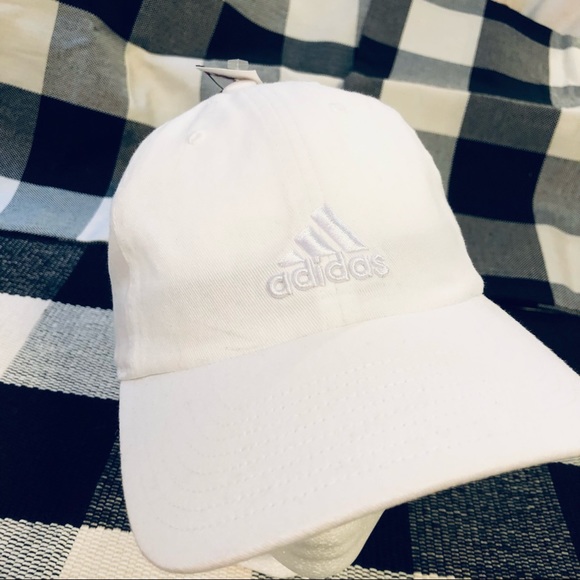 adidas Accessories - Adidas Authentic White Women's Hat NEW